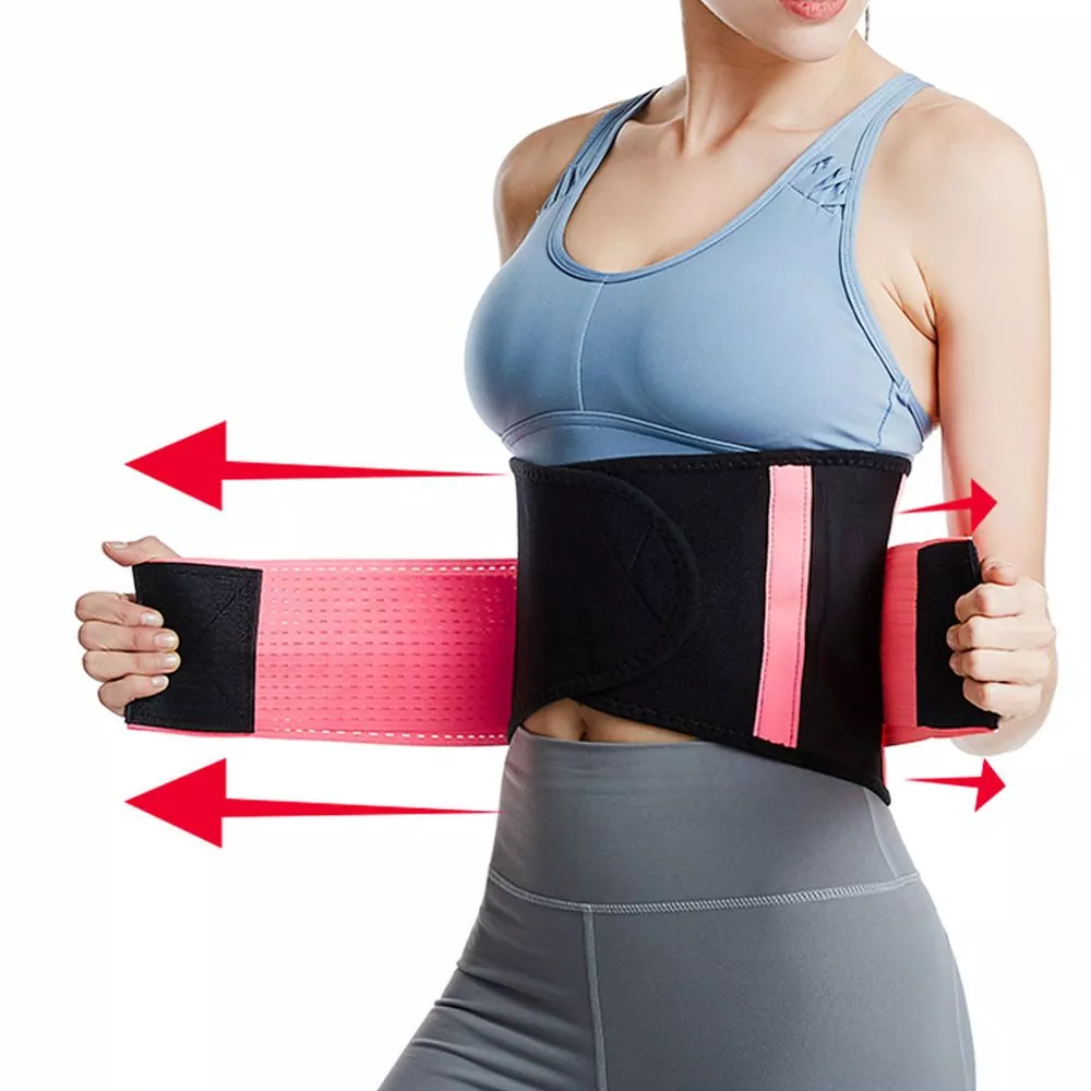 Cinturó d'esquena de descompressió lumbar ajustable, transpirable