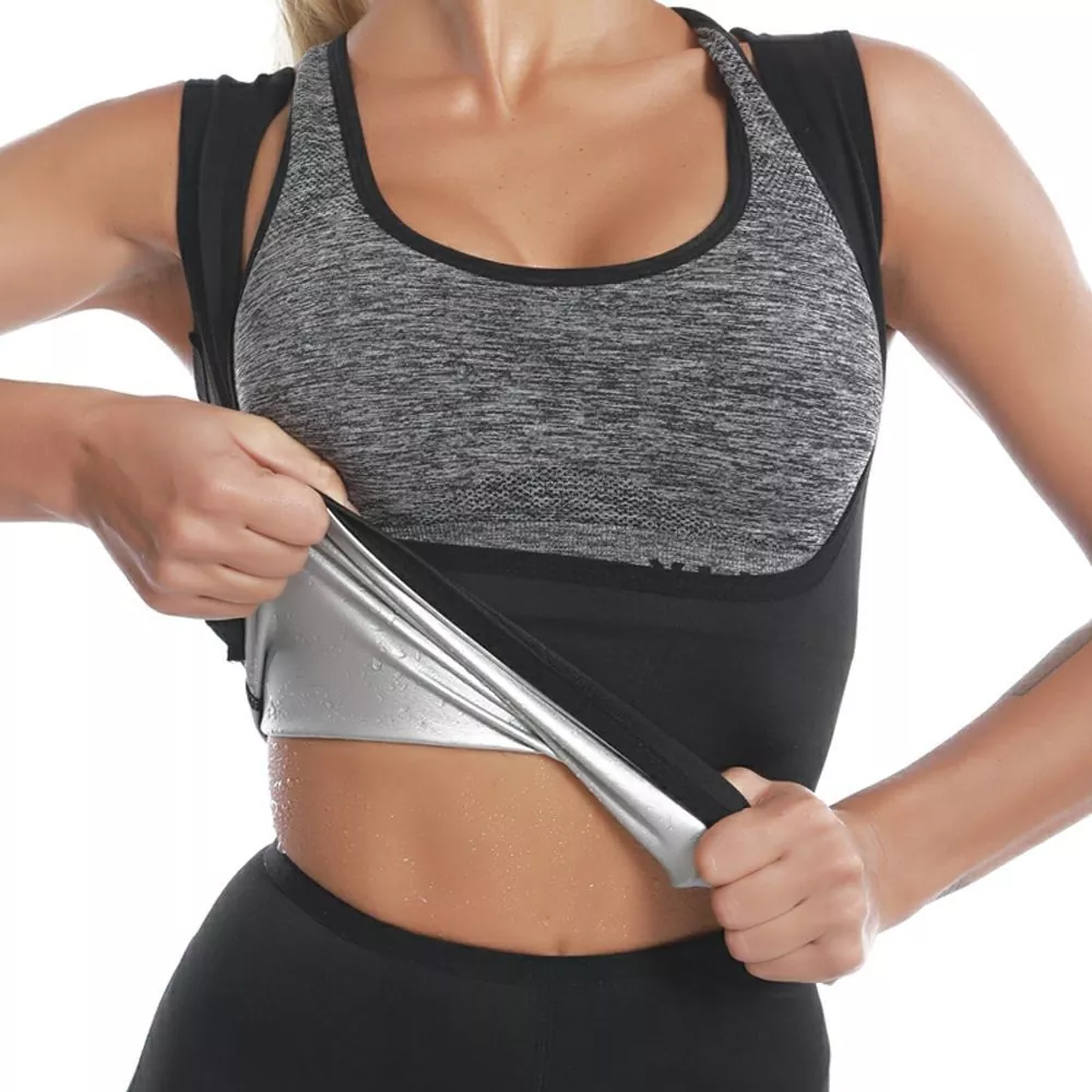 Vestit de sauna per aprimar per cremar greixos de moda per a dones