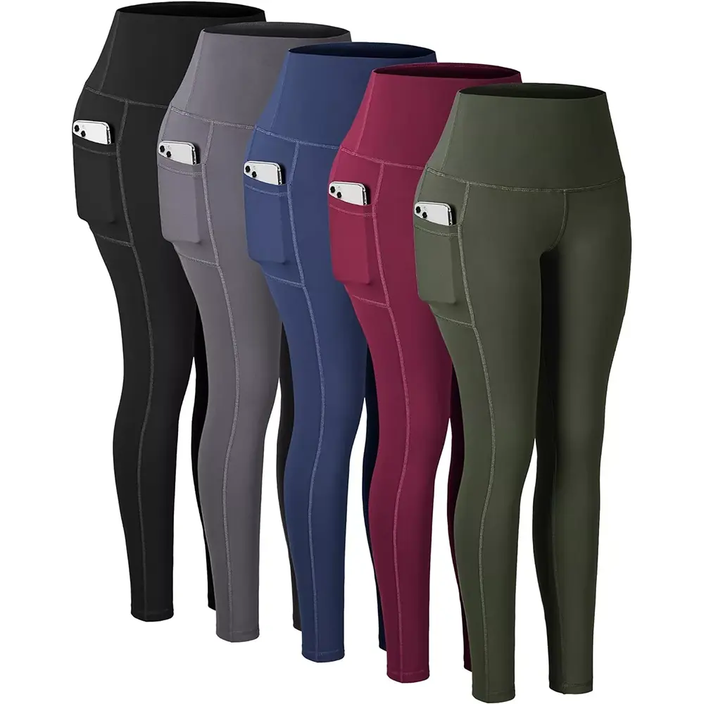Leggings de cintura alta amb butxaques