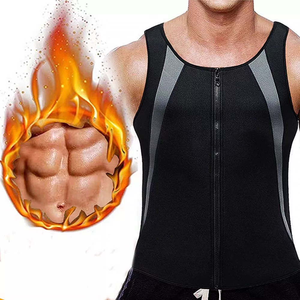Vestit de sauna per cremar greixos d'entrenador de cintura